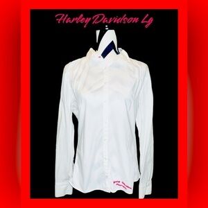Harley Davidson Women’s Large Button Up Long Sleeve